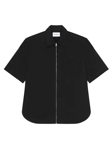 Givenchy Men's Couture Seam Zipped Shirt - Black - Size XL | Thumbnail 1