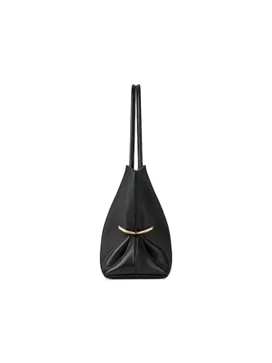 Givenchy Women's Pinch Squeezed Horizontal Tote Bag in Nappa Leather - Black | Thumbnail 2 Givenchy Women's Pinch Squeezed Horizontal Tote Bag in Nappa Leather - Black | Thumbnail 2