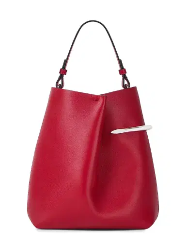 Givenchy Women's Pinch Me Pouch in Nappa Leather - Equestrian Red | Thumbnail 3