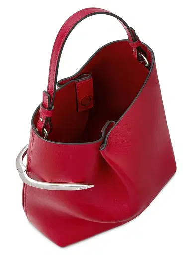 Givenchy Women's Pinch Me Pouch in Nappa Leather - Equestrian Red | Thumbnail 4