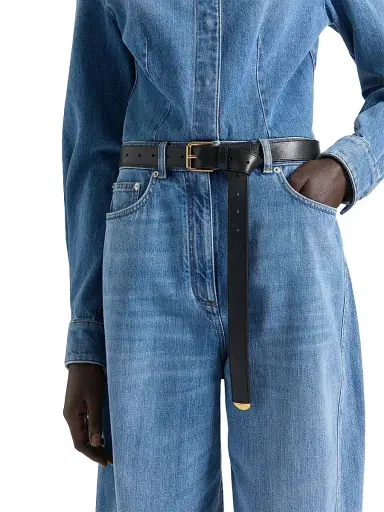 Givenchy Women's Voyou Long Belt in Shiny Leather | Thumbnail 2 Givenchy Women's Voyou Long Belt in Shiny Leather | Thumbnail 2