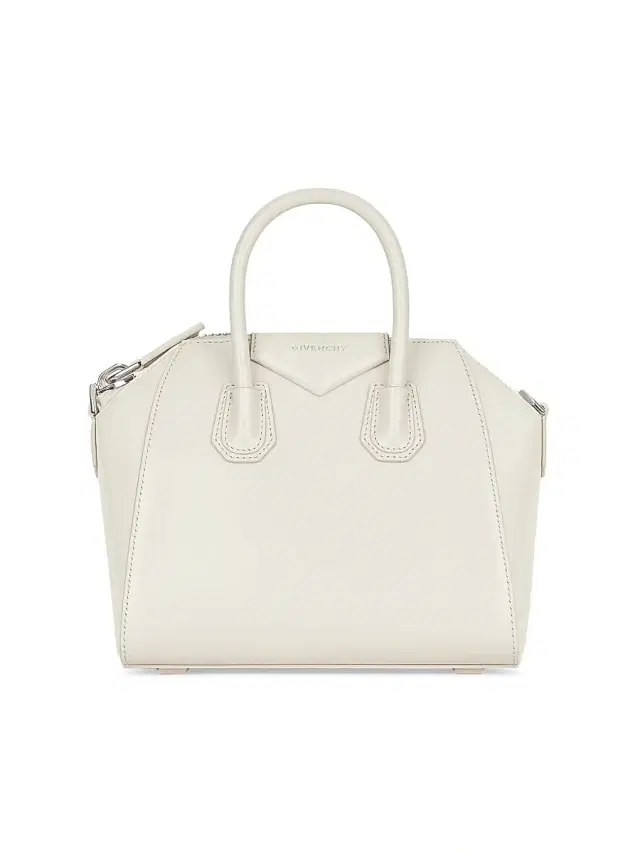 Women's Mini Antigona Top Handle Bag in Box Leather