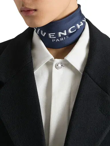 Givenchy Men's Shadow Square in Silk | Thumbnail 2 Givenchy Men's Shadow Square in Silk | Thumbnail 2