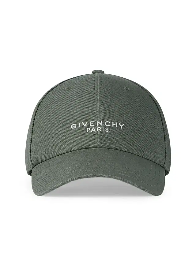 Givenchy Men's Paris Embroidered Cap in Cotton - Salvia