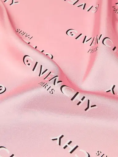 Givenchy Women's Shadow Square in Silk - Light Pink | Thumbnail 2 Givenchy Women's Shadow Square in Silk - Light Pink | Thumbnail 2