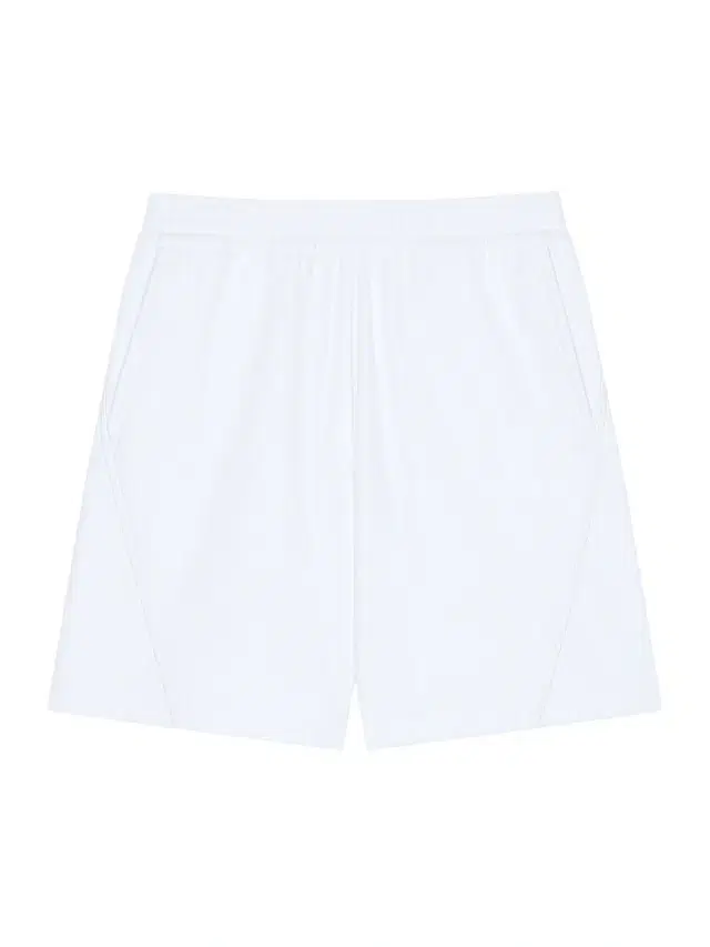 Givenchy Men's Couture Seam Bermuda Shorts in Fleece - White