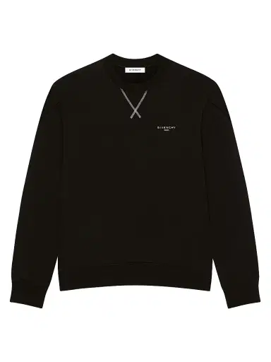 Givenchy Men's Couture Seam Sweatshirt in Fleece - Black - Size XXL | Thumbnail 1