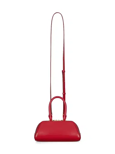 Givenchy Women's Mini Antigona Cube East-West Top Handle Bag - Vermillon | Thumbnail 3 Givenchy Women's Mini Antigona Cube East-West Top Handle Bag - Vermillon | Thumbnail 3