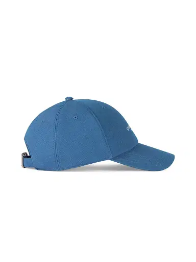 Givenchy Men's Paris Embroidered Cap in Cotton - Military Blue | Thumbnail 2 Givenchy Men's Paris Embroidered Cap in Cotton - Military Blue | Thumbnail 2