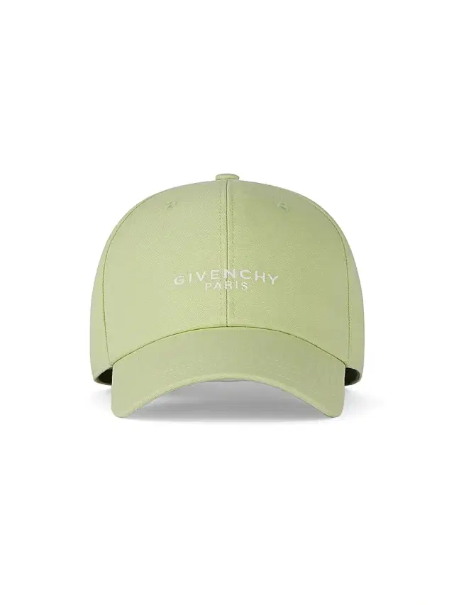 Men's Paris Embroidered Cap in Cotton - Pale Green