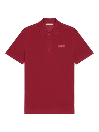 Givenchy Men's Polo in Cotton with Paris Gros Grain | Thumbnail 1