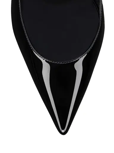 Christian Louboutin Women's Hot Chick Sling 70MM Patent Leather Pumps | Thumbnail 4