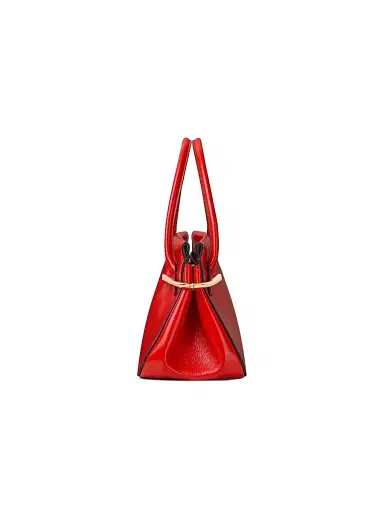 Givenchy Women's Medium Pinch Top Handle Bag in Leather - Deep Red | Thumbnail 3