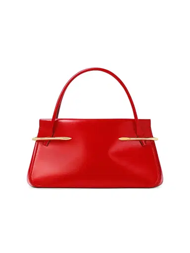 Givenchy Women's Medium Pinch Top Handle Bag in Leather - Deep Red | Thumbnail 1