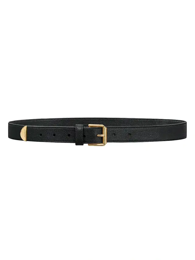 Givenchy Women's Voyou Belt in Shiny Leather - Black Gold