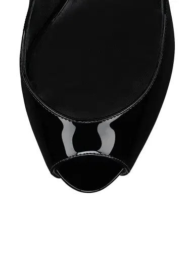 Christian Louboutin Women's Hot Chick Alta 120MM Patent Leather Pumps | Thumbnail 4 Christian Louboutin Women's Hot Chick Alta 120MM Patent Leather Pumps | Thumbnail 4