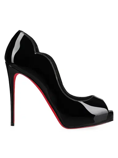 Christian Louboutin Women's Hot Chick Alta 120MM Patent Leather Pumps | Thumbnail 1 Christian Louboutin Women's Hot Chick Alta 120MM Patent Leather Pumps | Thumbnail 1