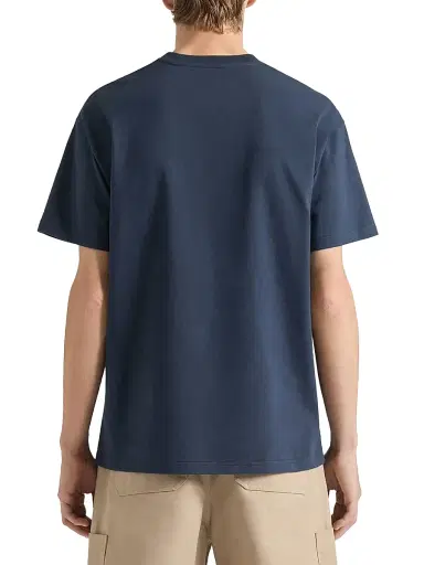 Givenchy Men's Paris T-Shirt in Cotton - Navy White - Size XXL | Thumbnail 3