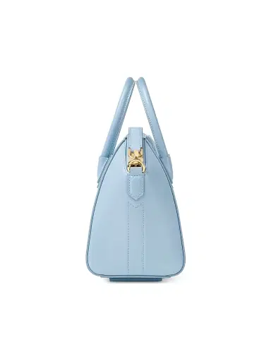 Givenchy Women's Mini Antigona Top Handle Bag in Box Leather - Light Blue | Thumbnail 4 Givenchy Women's Mini Antigona Top Handle Bag in Box Leather - Light Blue | Thumbnail 4
