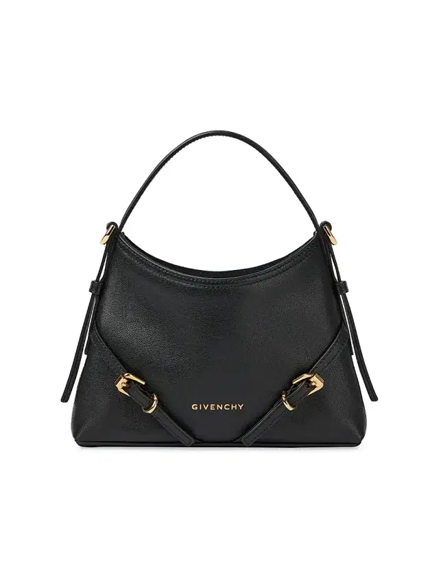 Givenchy Women's Nano Voyou Top Handle Bag in Shiny Leather - Black