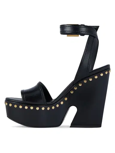 Givenchy Women's Clog Platform Sandals in Leather with Studs Detail - Black - Size 11 | Thumbnail 3 Givenchy Women's Clog Platform Sandals in Leather with Studs Detail - Black - Size 11 | Thumbnail 3