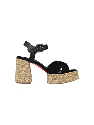 Christian Louboutin Women's Calakala 70MM Suede Platforms | Thumbnail 1 Christian Louboutin Women's Calakala 70MM Suede Platforms | Thumbnail 1