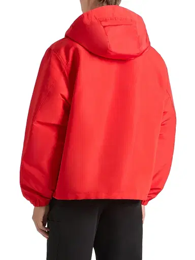 Givenchy Men's Windbreaker Jacket in Polyfaille Embroidered Paris | Thumbnail 2 Givenchy Men's Windbreaker Jacket in Polyfaille Embroidered Paris | Thumbnail 2