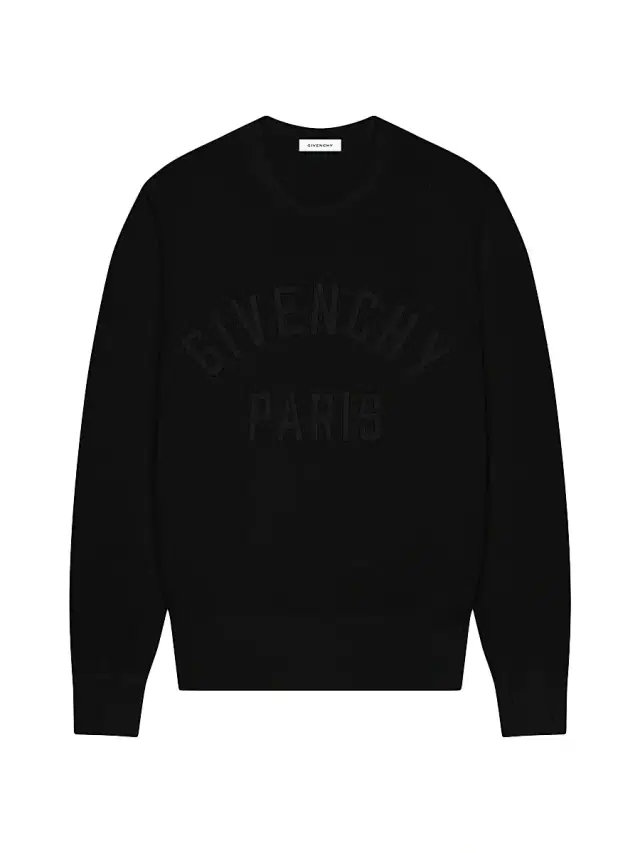 Men's Paris Sweater in Cotton - Black