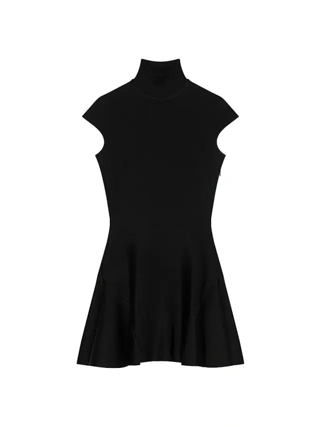Women's Knitted Dress - Black