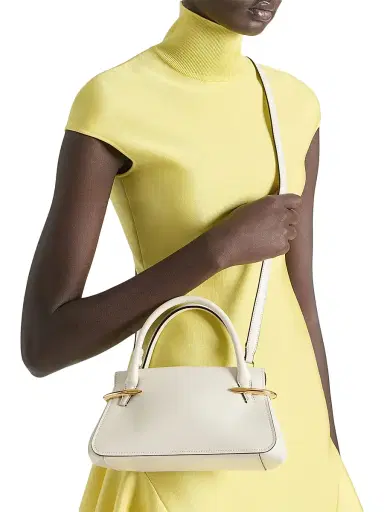 Givenchy Women's Mini Pinch Top Handle Bag in Leather | Thumbnail 2