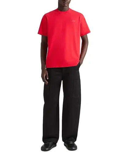 Givenchy Men's T-Shirt in Cotton with Paris Gros Grain | Thumbnail 2 Givenchy Men's T-Shirt in Cotton with Paris Gros Grain | Thumbnail 2