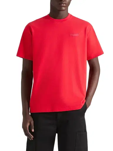 Givenchy Men's T-Shirt in Cotton with Paris Gros Grain | Thumbnail 4 Givenchy Men's T-Shirt in Cotton with Paris Gros Grain | Thumbnail 4