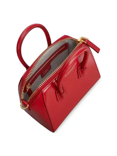 Givenchy Women's Mini Antigona Top Handle Bag in Box Leather | Thumbnail 4 Givenchy Women's Mini Antigona Top Handle Bag in Box Leather | Thumbnail 4