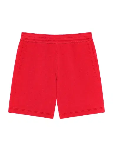 Givenchy Men's Bermuda Shorts in Fleece with Paris Gros Grain - Vermillon - Size XXL | Thumbnail 1 Givenchy Men's Bermuda Shorts in Fleece with Paris Gros Grain - Vermillon - Size XXL | Thumbnail 1