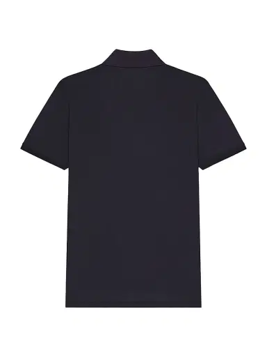 Givenchy Men's Polo in Cotton with Paris Gros Grain - Dark Navy - Size XXL | Thumbnail 2