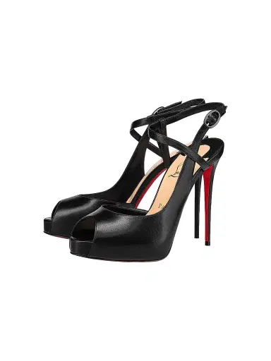 Christian Louboutin Women's Jenlove Alta Leather 120MM Strappy Pumps | Thumbnail 1 Christian Louboutin Women's Jenlove Alta Leather 120MM Strappy Pumps | Thumbnail 1