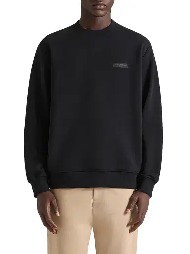 Givenchy Men's Sweatshirt in Fleece with Paris Gros Grain - Black - Size XXL | Thumbnail 2