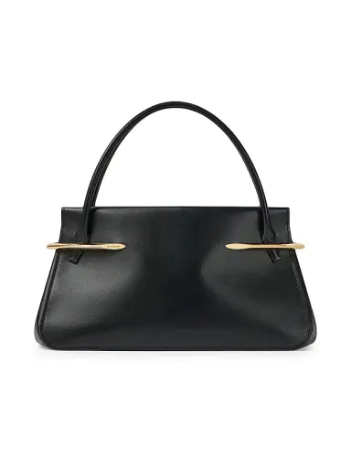 Givenchy Women's Medium Pinch Top Handle Bag in Leather - Black | Thumbnail 1