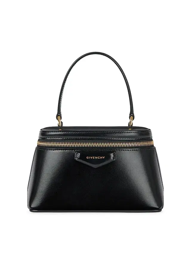 Givenchy Women's Antigona Vanity Bag in Box Leather with Chain - Black