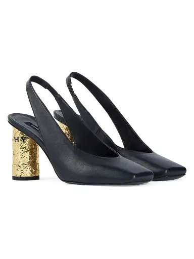 Givenchy Women's Tape Slingbacks in Leather - Black - Size 11 | Thumbnail 2 Givenchy Women's Tape Slingbacks in Leather - Black - Size 11 | Thumbnail 2