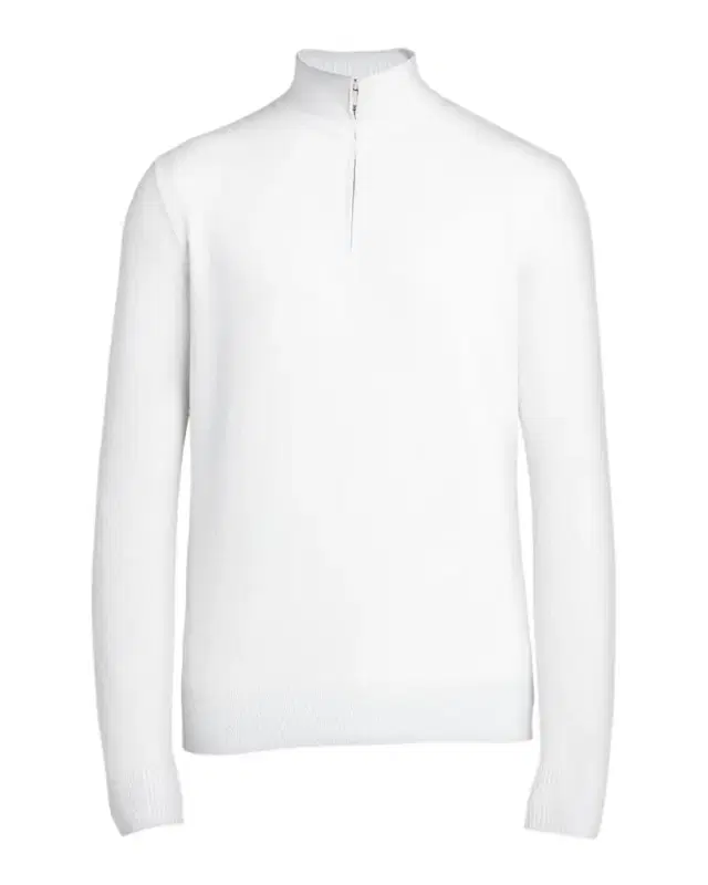 Loro Piana Men 's Roadster 1/4-Zip Cashmere Sweater