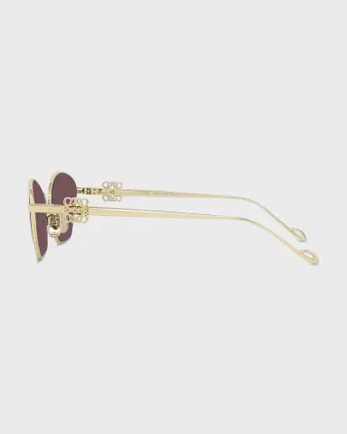 Loewe Anagram Metal Cat-Eye Sunglasses | Thumbnail 2 Loewe Anagram Metal Cat-Eye Sunglasses | Thumbnail 2