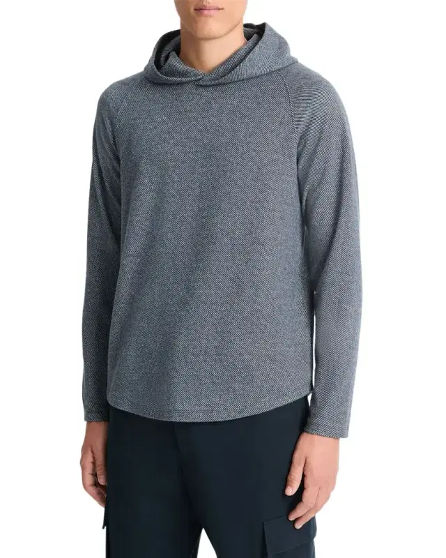 Men 's Broken Twill Pullover Hoodie