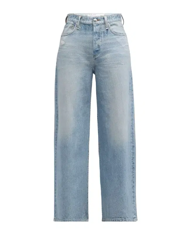 rag & bone rb Miramar Sofie Cotton-Terry Ankle Jeans