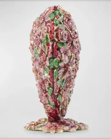 Jay Strongwater Floral Heart Objet | Thumbnail 3 Jay Strongwater Floral Heart Objet | Thumbnail 3