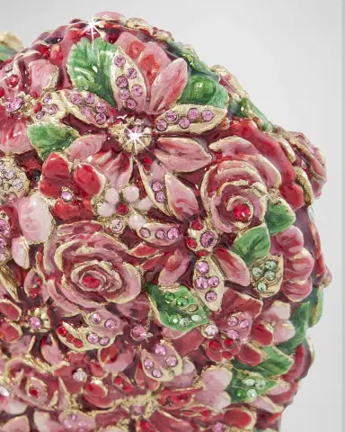 Jay Strongwater Floral Heart Objet | Thumbnail 4 Jay Strongwater Floral Heart Objet | Thumbnail 4