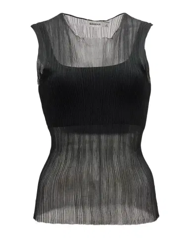 Simkhai Oakley Bralette Plise Knit Tank Top | Thumbnail 1 Simkhai Oakley Bralette Plise Knit Tank Top | Thumbnail 1