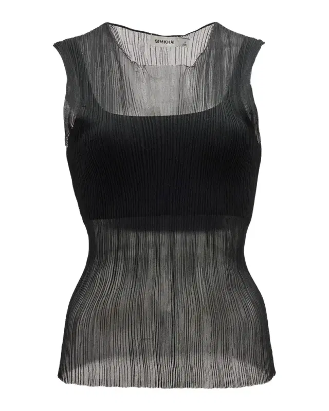 Oakley Bralette Plise Knit Tank Top