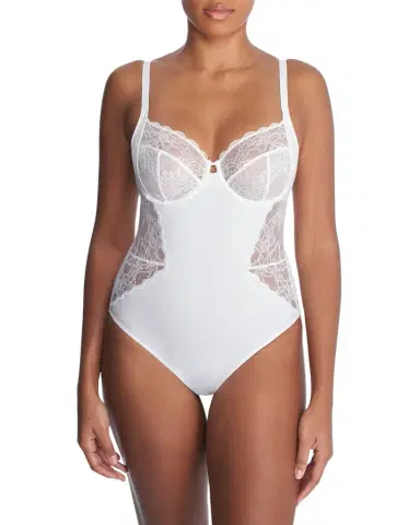 Natori Statement Sleeveless Lace Bodysuit | Thumbnail 1