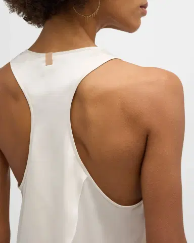 Lunya Tulip-Back Washable Silk Tank & Shorts Set | Thumbnail 5